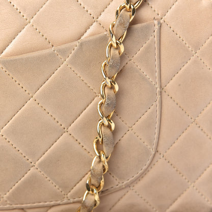 Chanel Lambskin Quilted Small Double Flap Beige 16 of 16