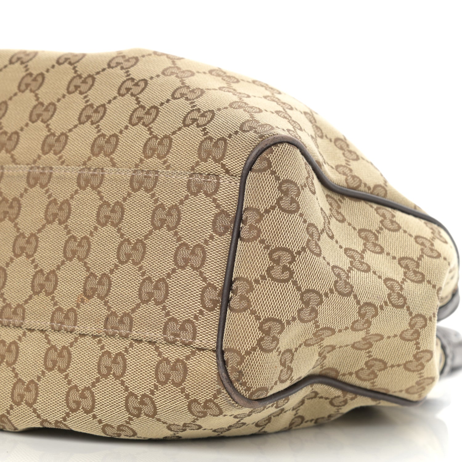 Gucci Monogram Medium Sukey Tote Dark Brown 10 of 11