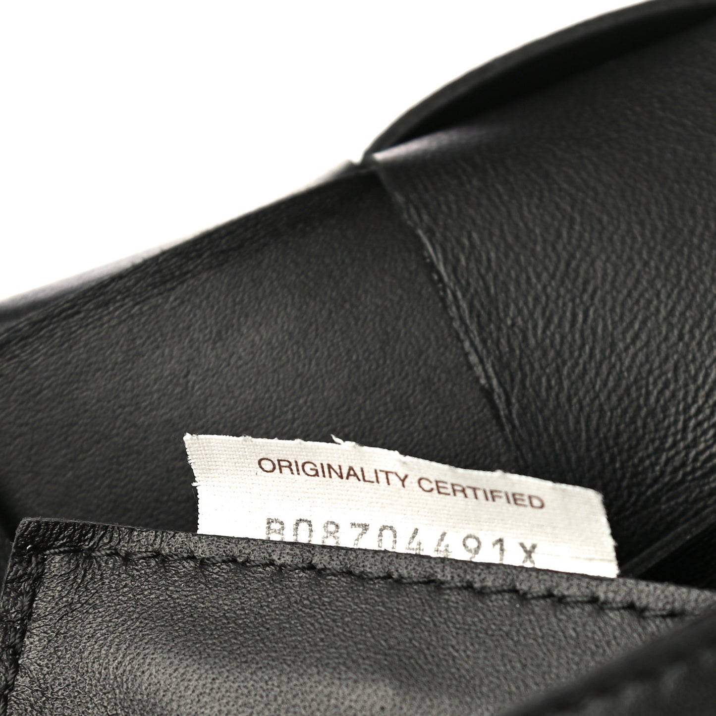 Lambskin Maxi Intrecciato Cassette Crossbody Bag Black