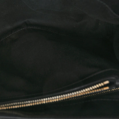 Saint Laurent Calfskin Y Quilted Monogram Medium Loulou Chain Satchel Black 4 of 10