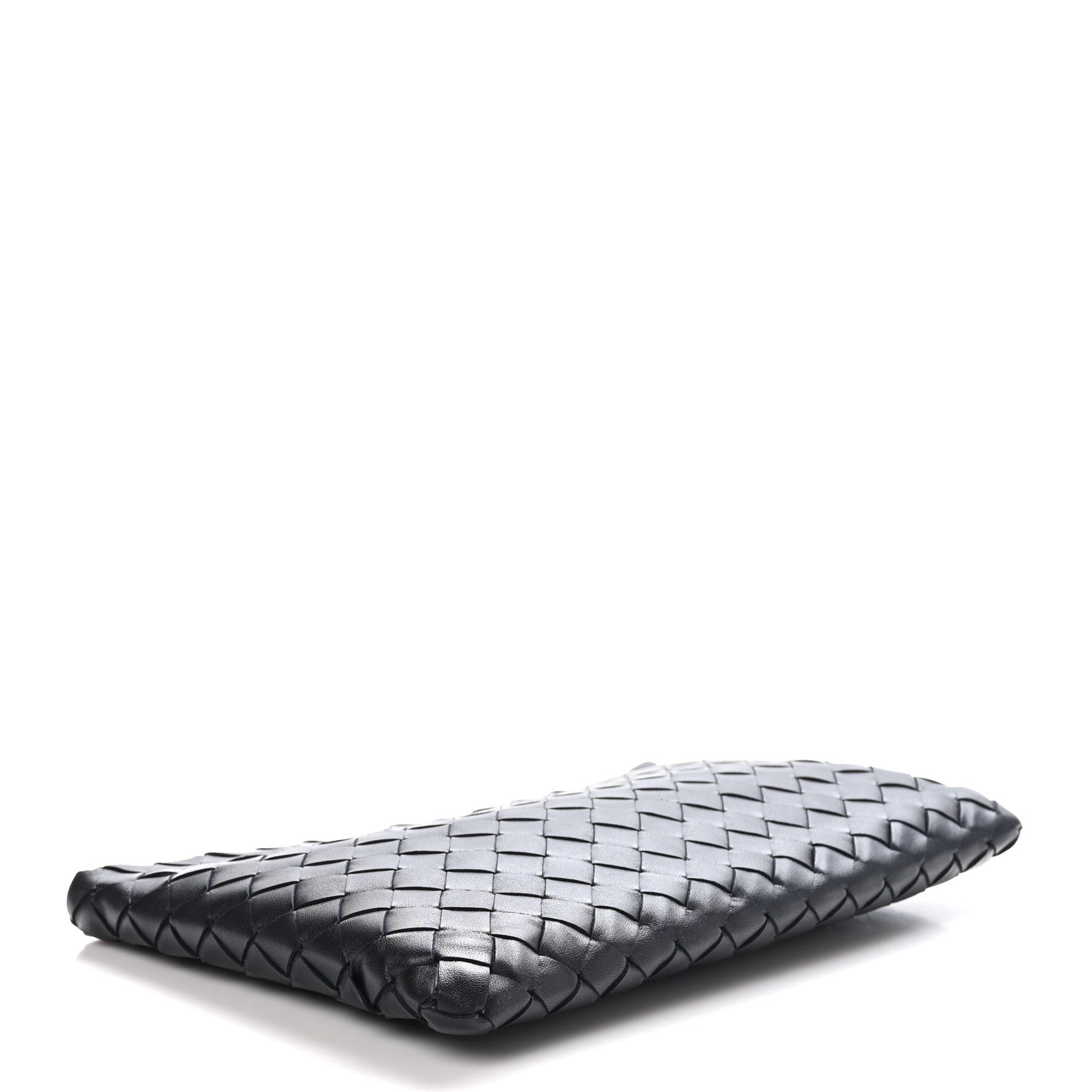 Bottega Veneta Nappa Intrecciato Medium Zip Pouch Black 4 of 10