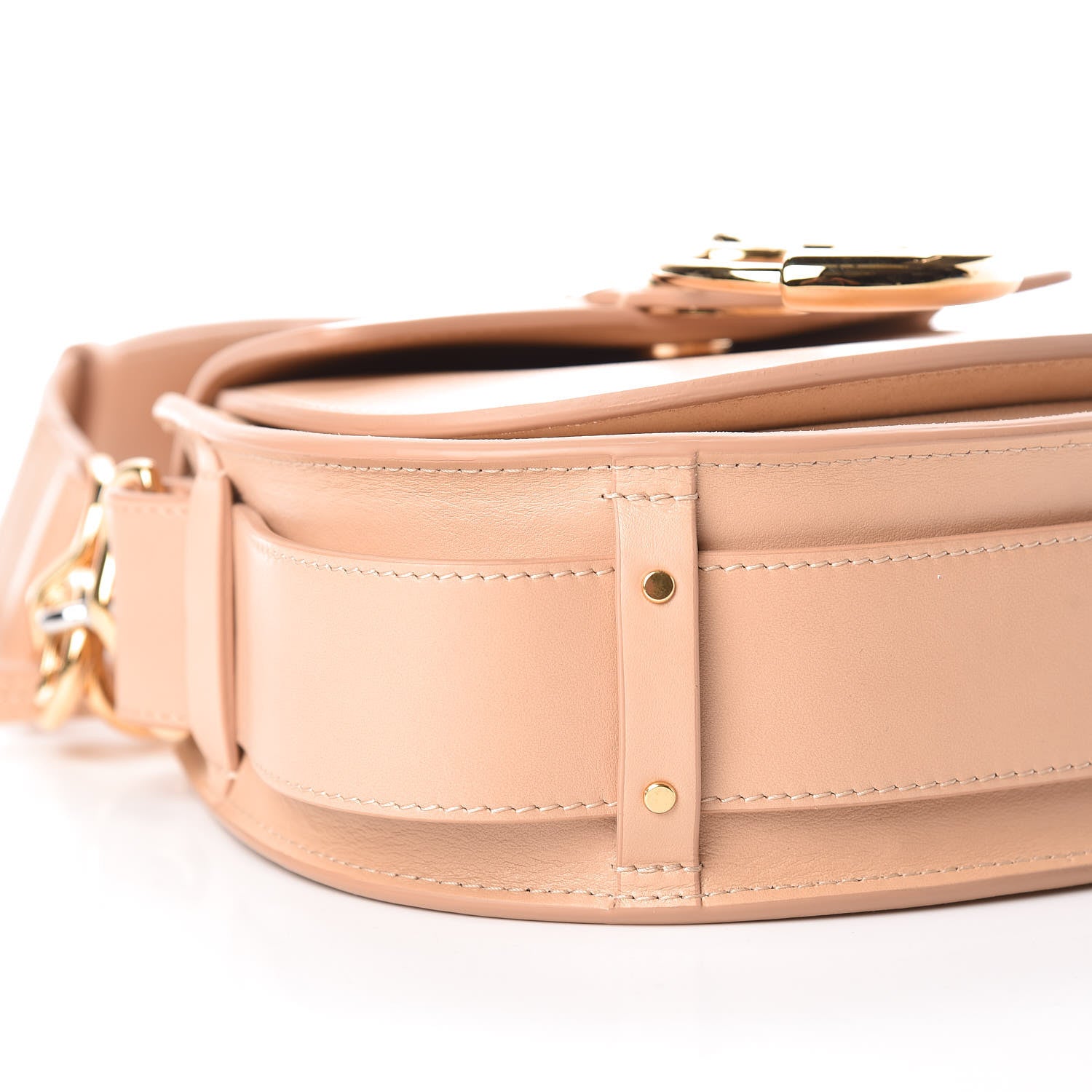 Chloe Calfskin Small Tess Bag Biscuit Pink 7 of 9