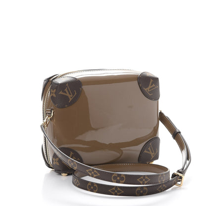 Louis Vuitton Patent Calfskin Miroir Venice Vert Bronze 3 of 8
