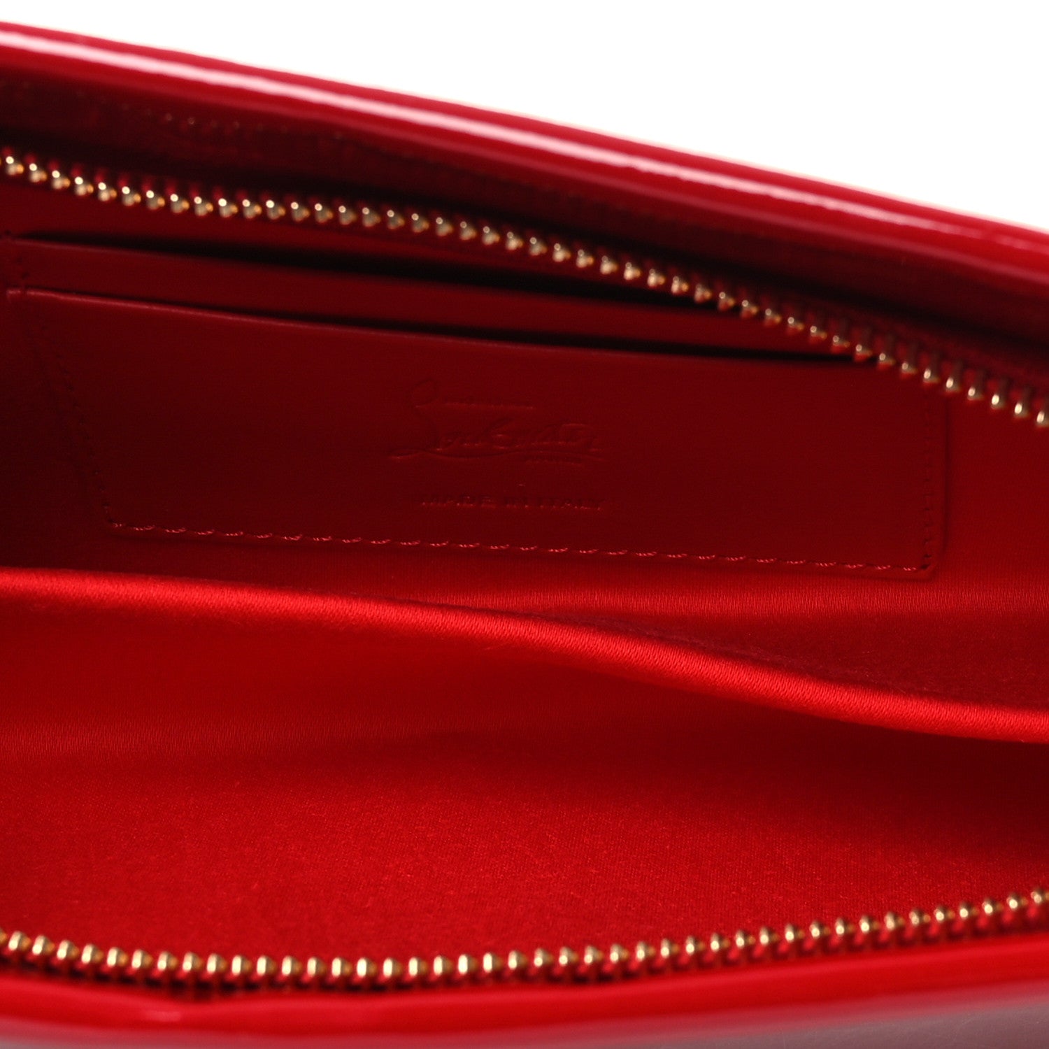 Christian Louboutin Patent Psychic Loubitwist Clutch Loubi 5 of 10