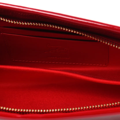 Christian Louboutin Patent Psychic Loubitwist Clutch Loubi 5 of 10