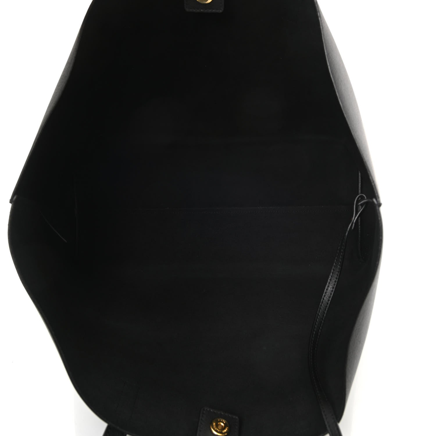 Saint Laurent Calfskin Large Shopping Tote Black 6 of 16