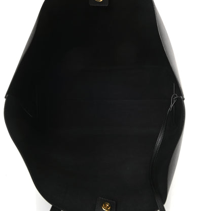 Saint Laurent Calfskin Large Shopping Tote Black 6 of 16