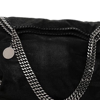 Stella McCartney Shaggy Deer Falabella Fold Over Tote Black 8 of 10