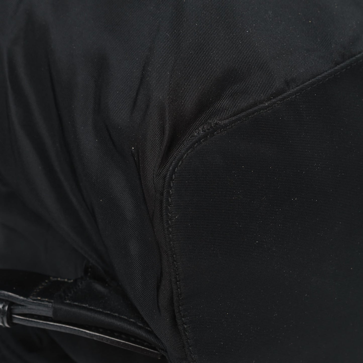 Nylon Vela Medium Backpack Black