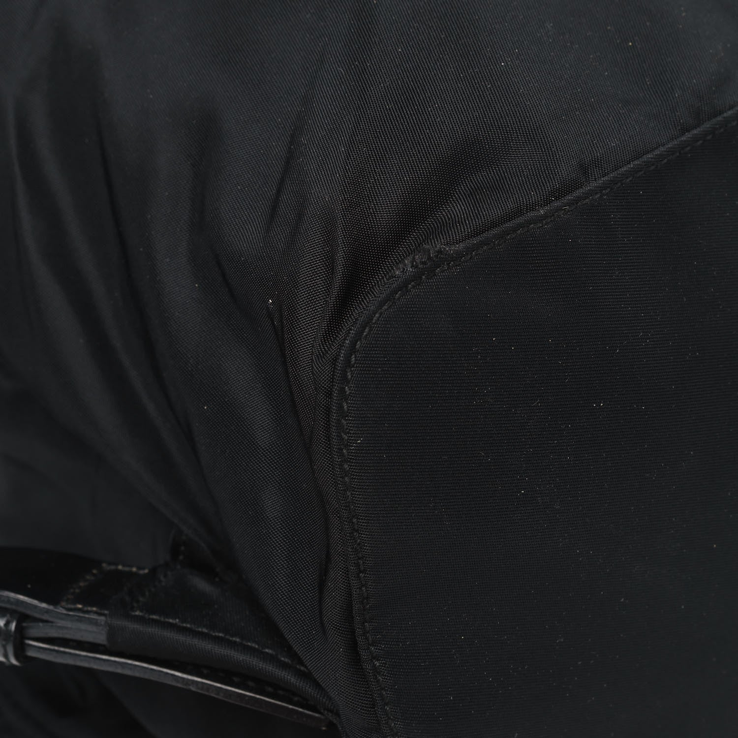Prada Nylon Vela Medium Backpack Black 5 of 7