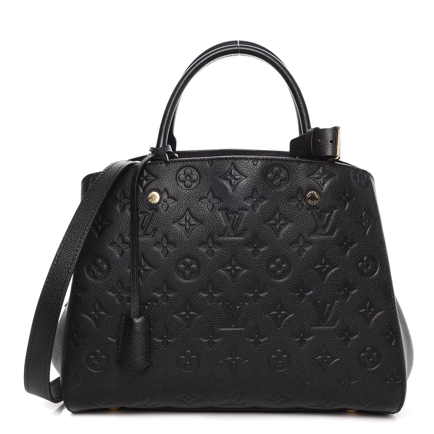 Louis Vuitton Empreinte Montaigne MM Black 1 of 8