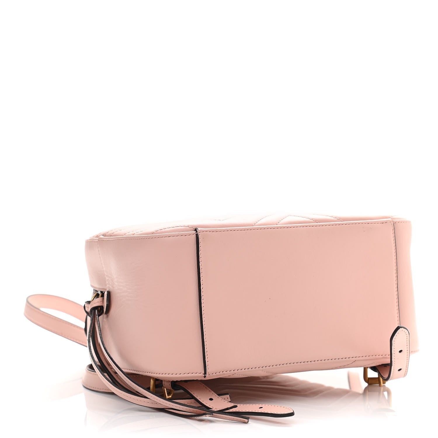 Gucci Calfskin Matelasse GG Marmont Dome Backpack Perfect Pink 4 of 11