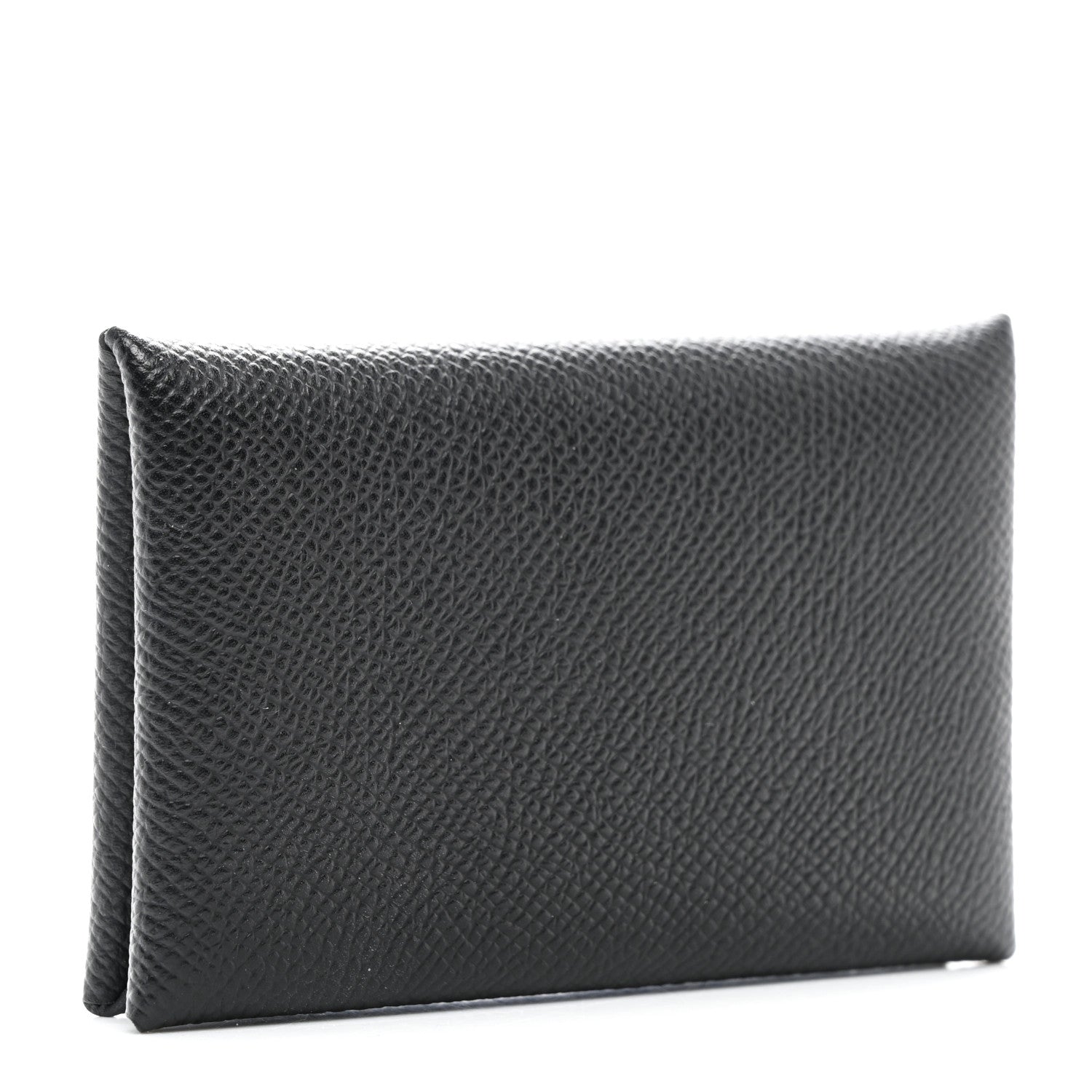 Hermes Epsom Calvi Card Case Black 3 of 8