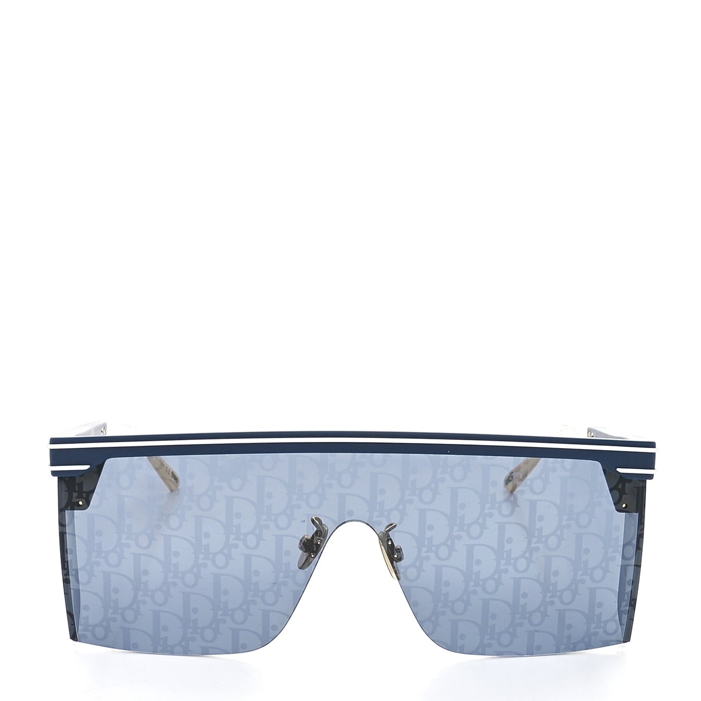 Oblique Diorclub M1U Mask Sunglasses Blue