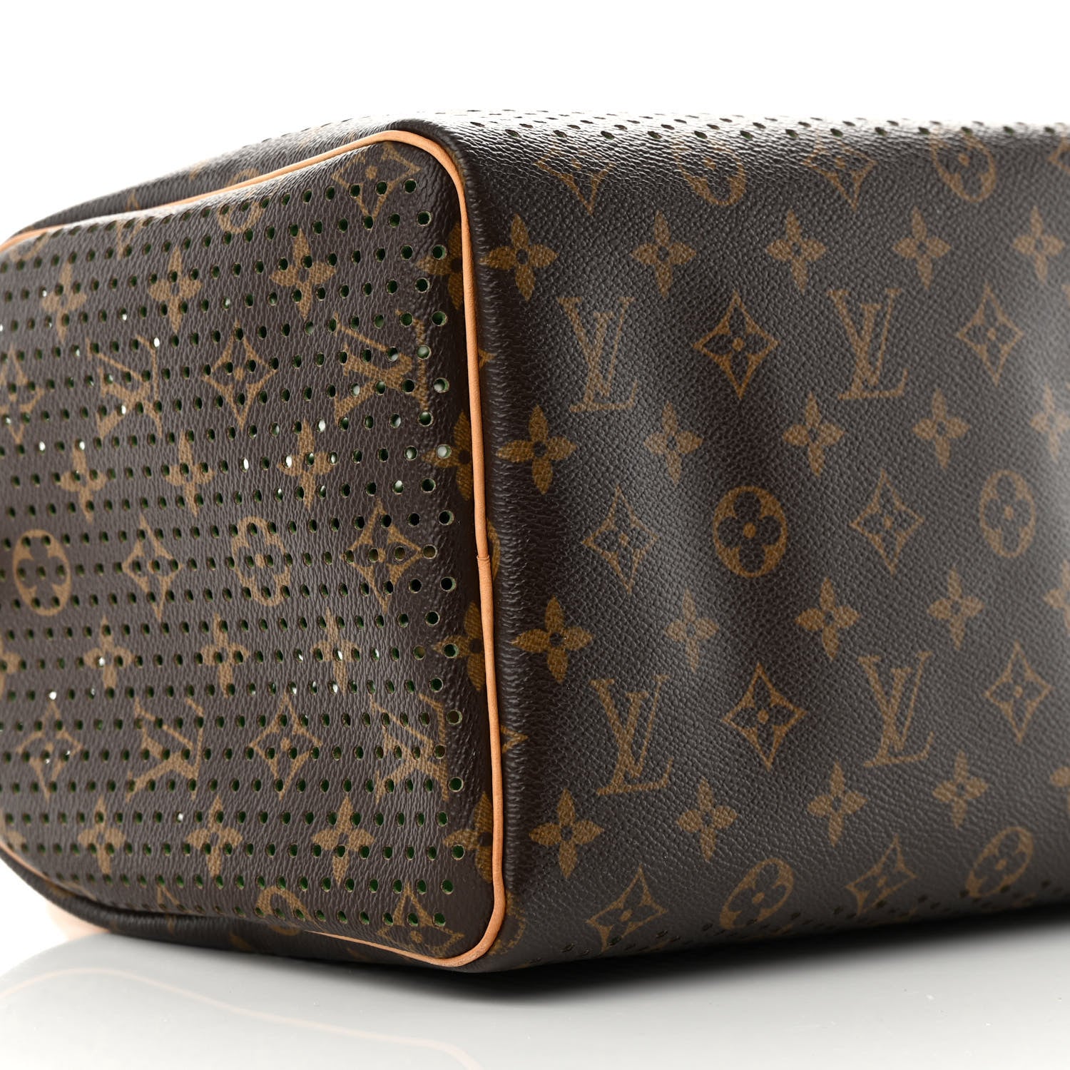 Louis Vuitton Monogram Perforated Speedy 30 Green 10 of 17