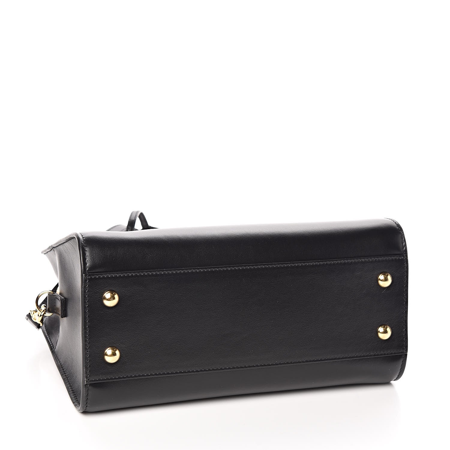 Saint Laurent Calfskin Monogram Baby Cabas Black 4 of 10