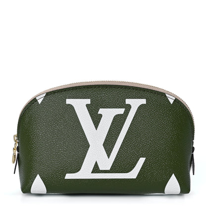 Louis Vuitton Monogram Giant Cosmetic Pouch Kaki 1 of 10