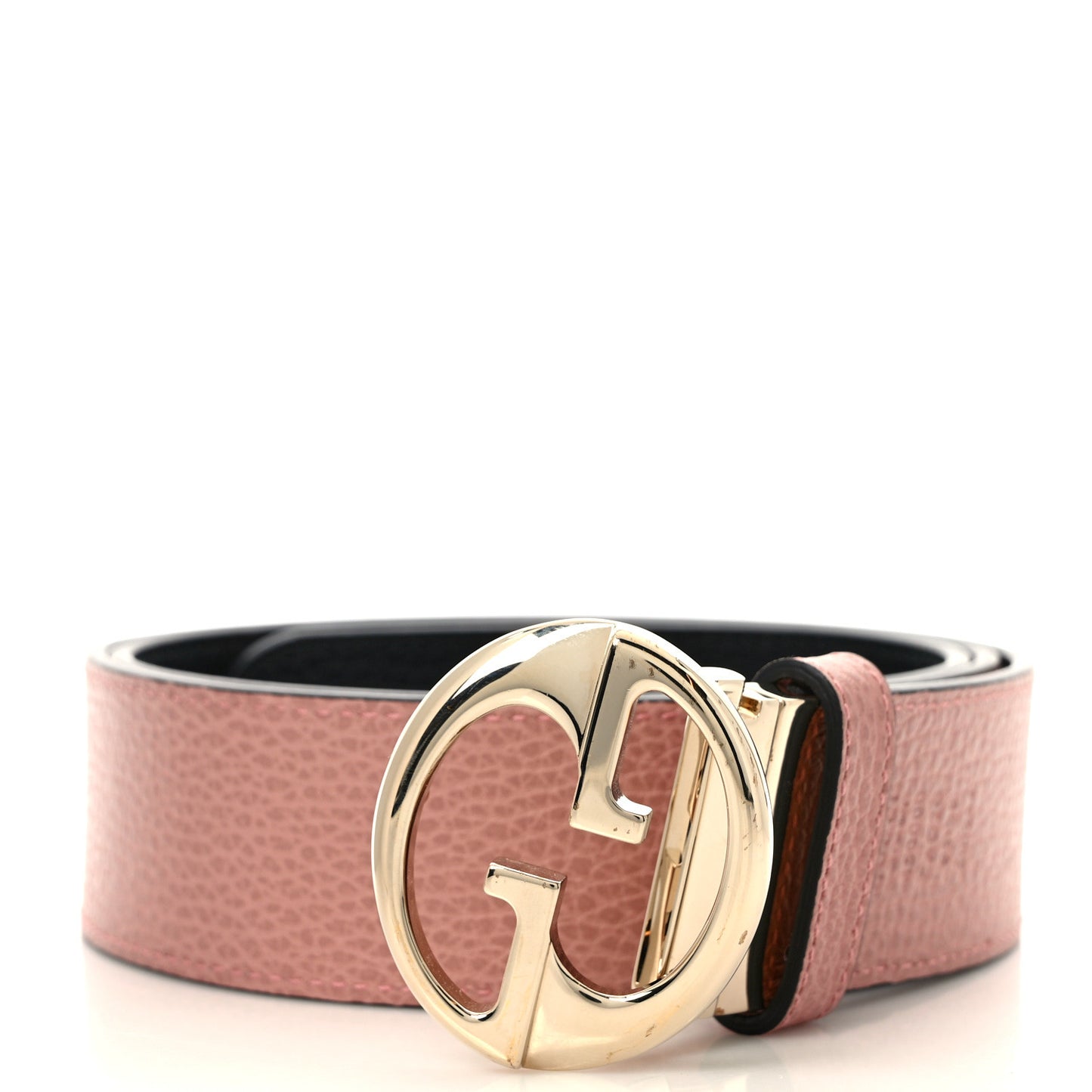Calfskin 1973 Reversible Belt 95 38 Black Pink