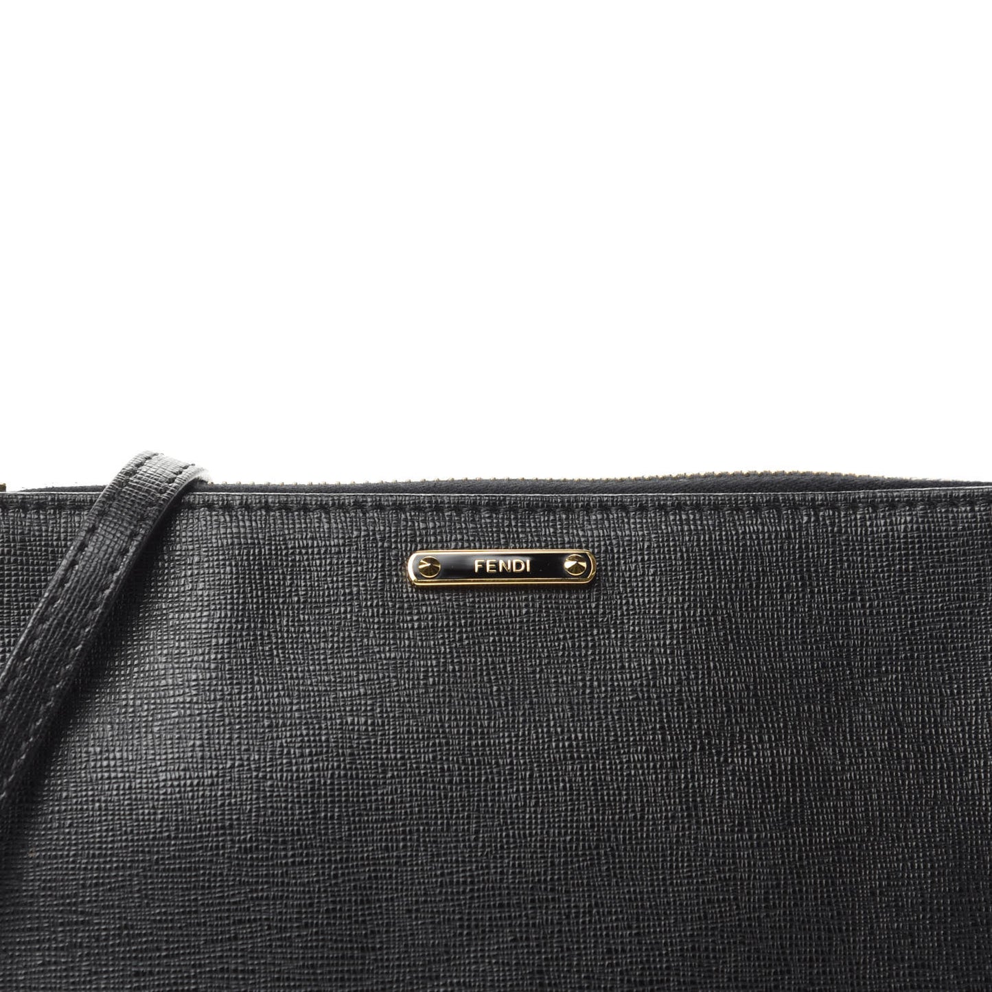 Vitello Elite Mini Pouch Crossbody Black