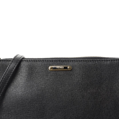 Fendi Vitello Elite Mini Pouch Crossbody Black 12 of 12