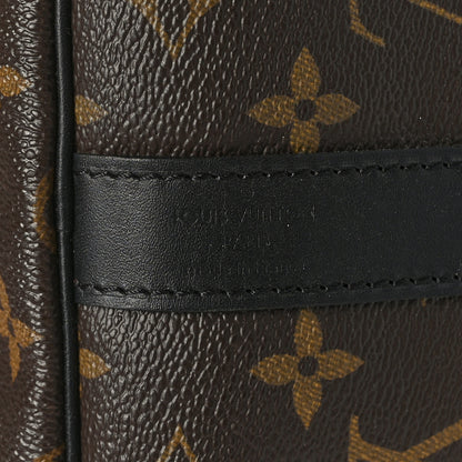 Louis Vuitton Monogram Macassar Keepall Bandouliere 45 7 of 12