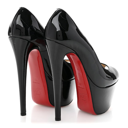 Christian Louboutin Patent Jamie 160 Pumps 37 Black 5 of 10