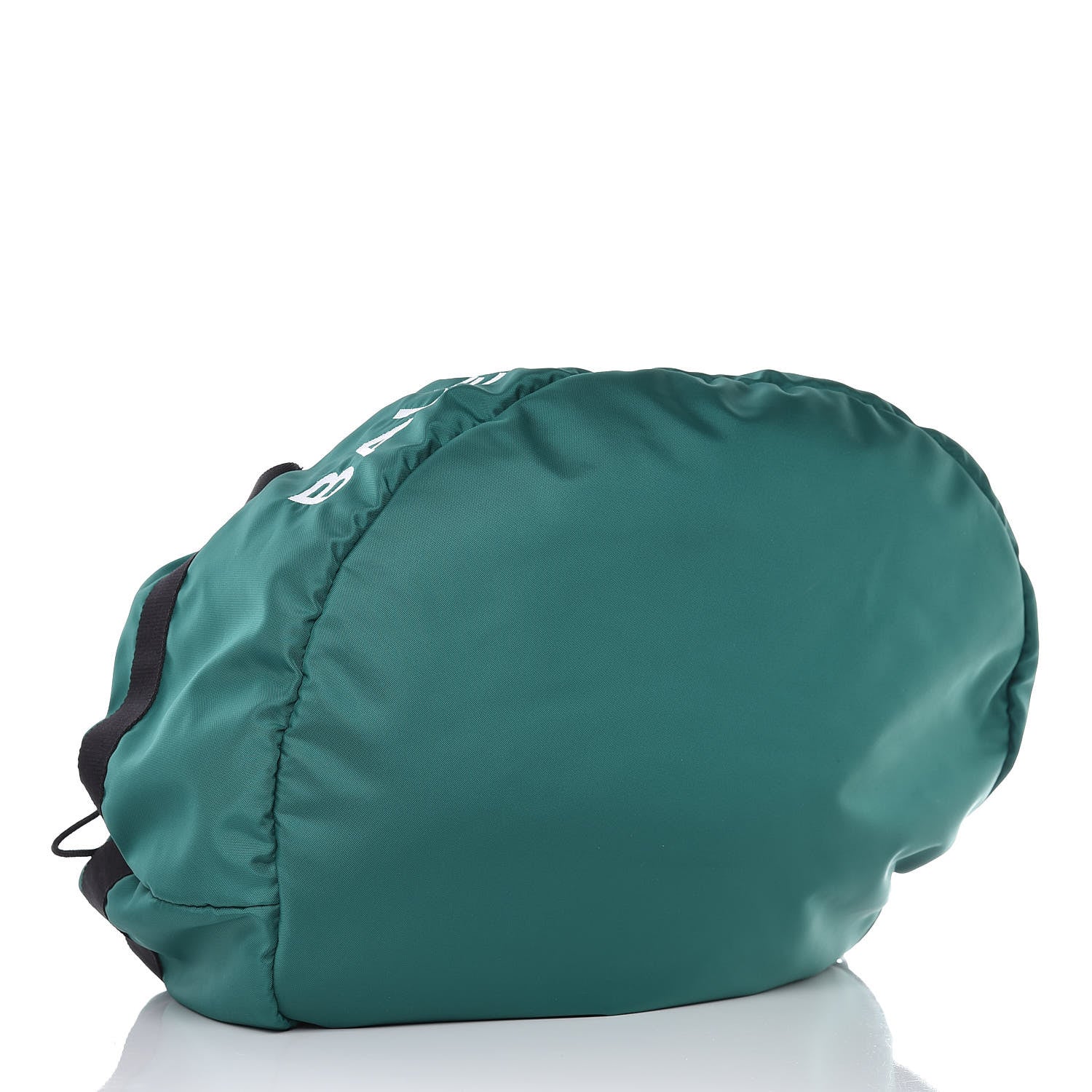 Balenciaga Textured Sport Nylon Logo Embroidered S Wheel Gym Bag Vert Emeraude 4 of 7