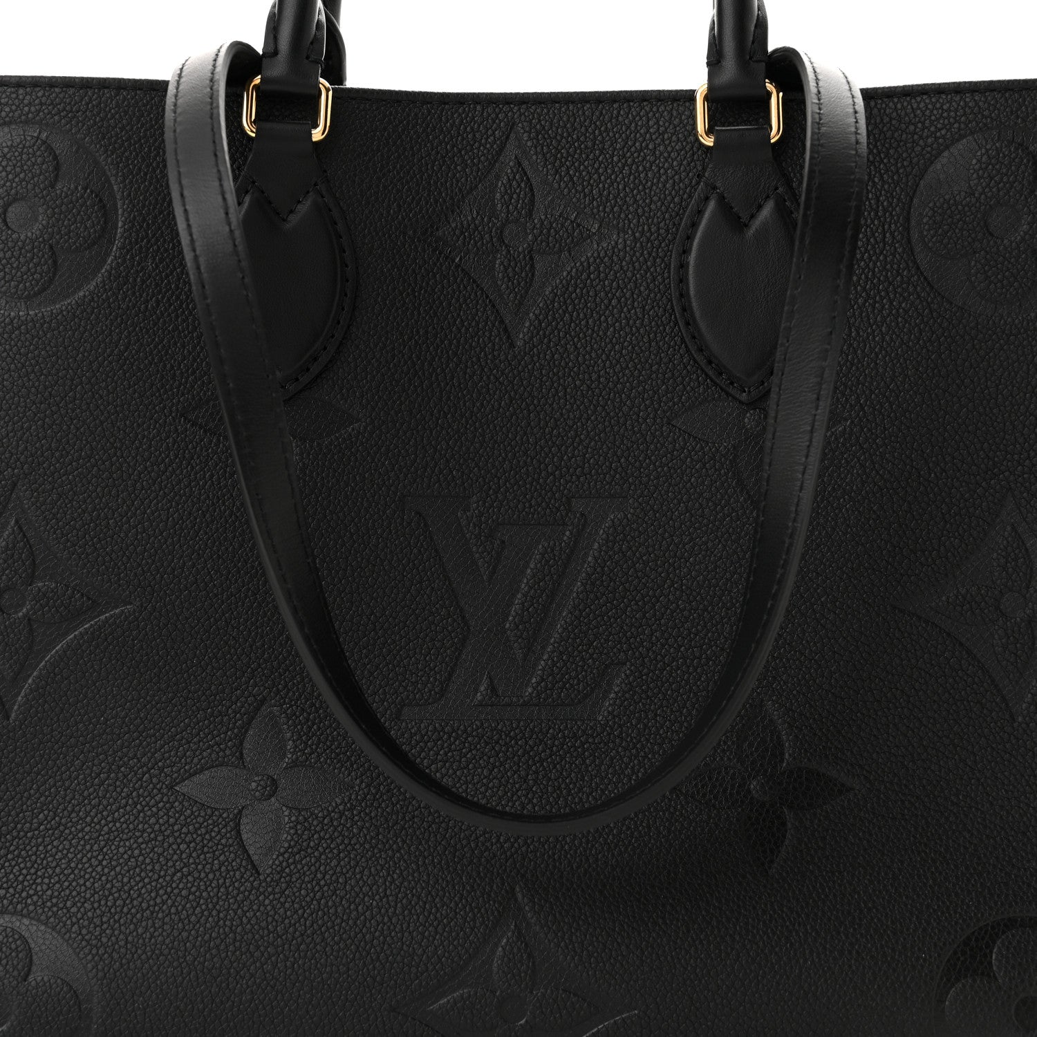 Louis Vuitton Empreinte Monogram Giant Wild At Heart Onthego MM Black 7 of 9
