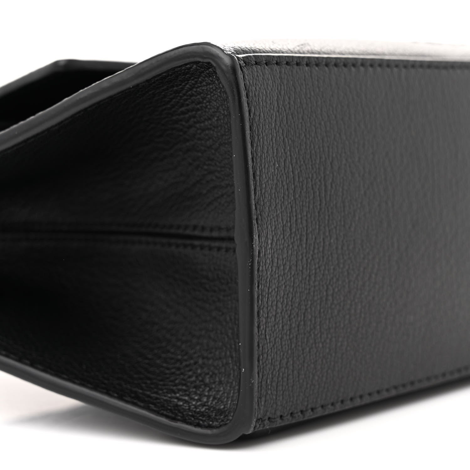 Jacquemus Grained Calfskin Le Capri Messenger Bag Black 8 of 9
