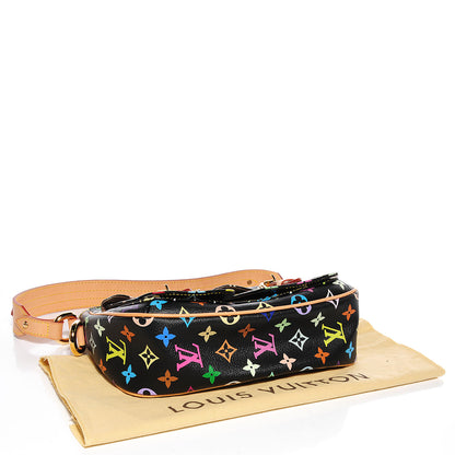 Louis Vuitton Monogram Multicolor Lodge PM Black 4 of 7