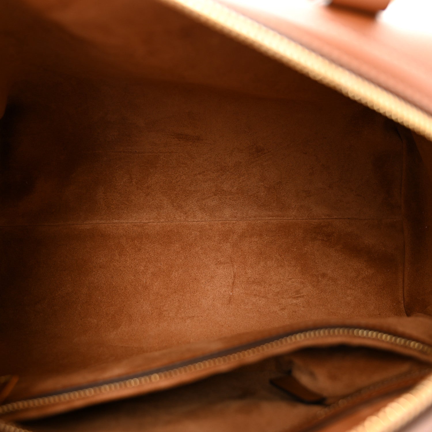 Celine Supple Calfskin Large Boston Bag Tan 5 of 10
