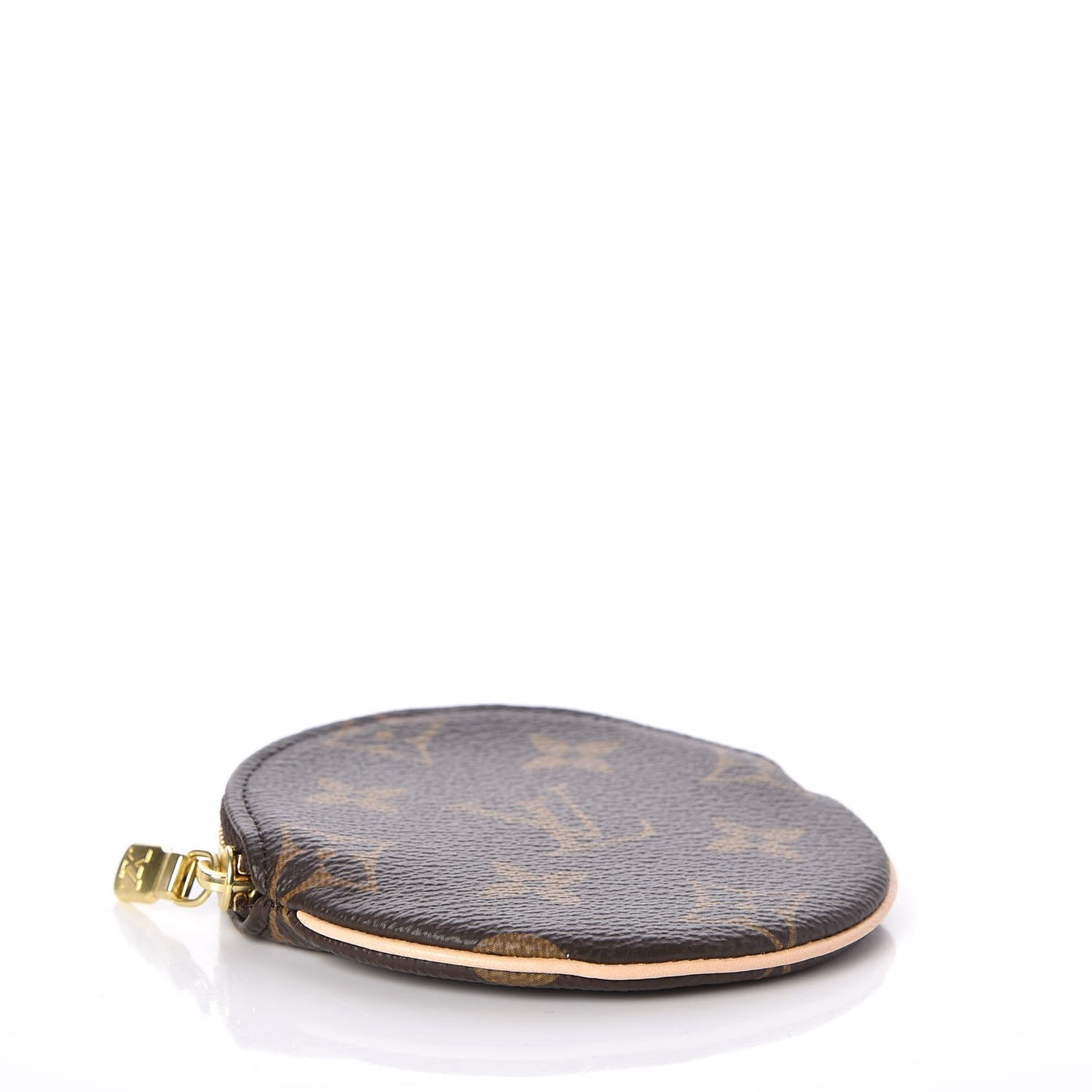 Monogram Round Coin Purse