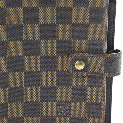 Louis Vuitton Damier Ebene Medium Ring Agenda Cover 9 of 9