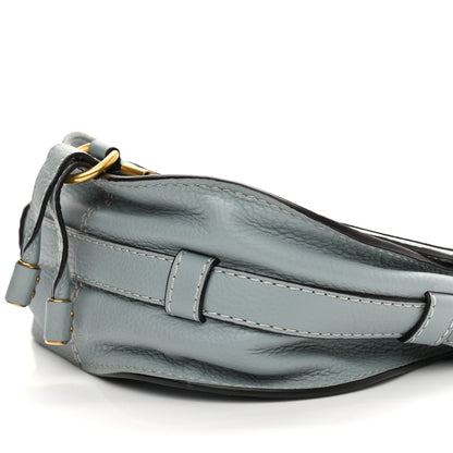 Chloe Calfskin Mini Marcie Round Crossbody Bag Faded Blue 11 of 12