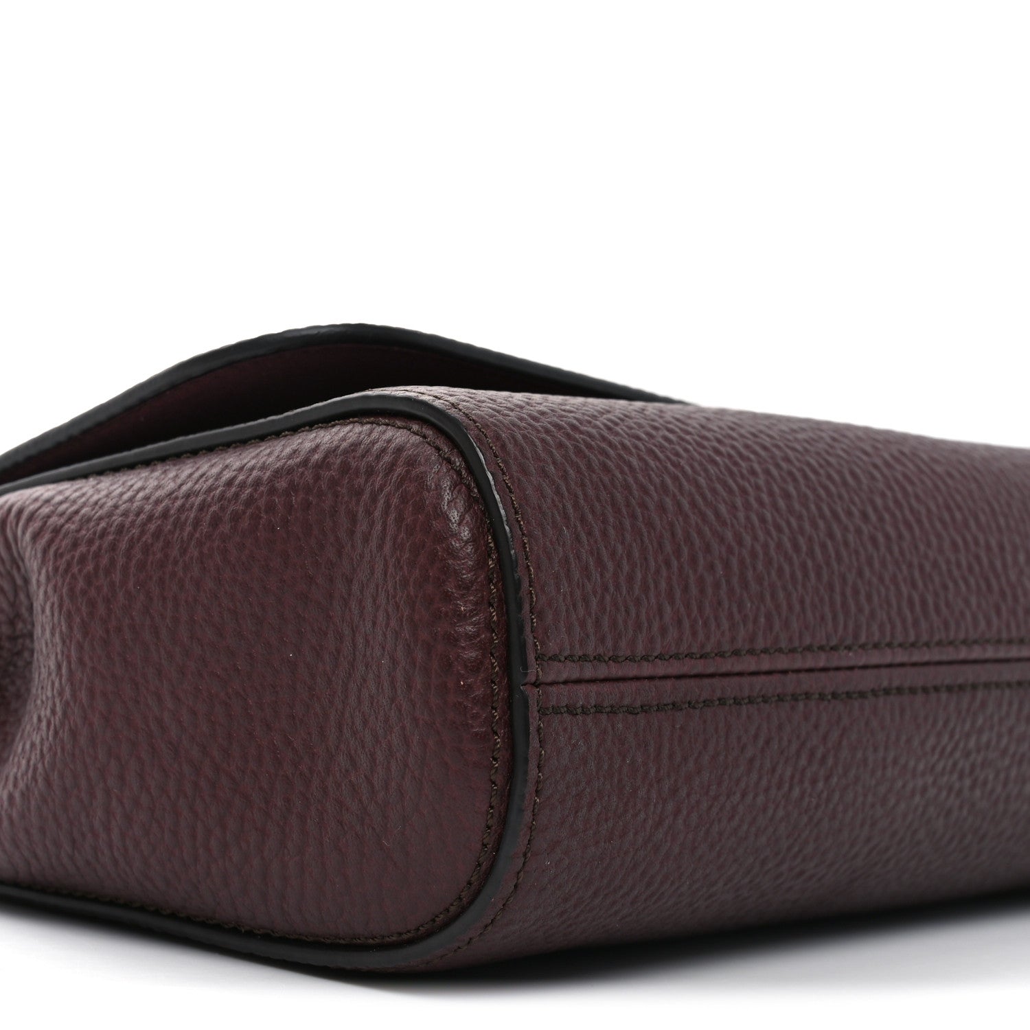 Mulberry Small Classic Grain Calfskin Small Lily Flap Oxblood 8 of 9