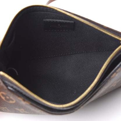 Louis Vuitton Monogram Pallas Clutch Black 5 of 11