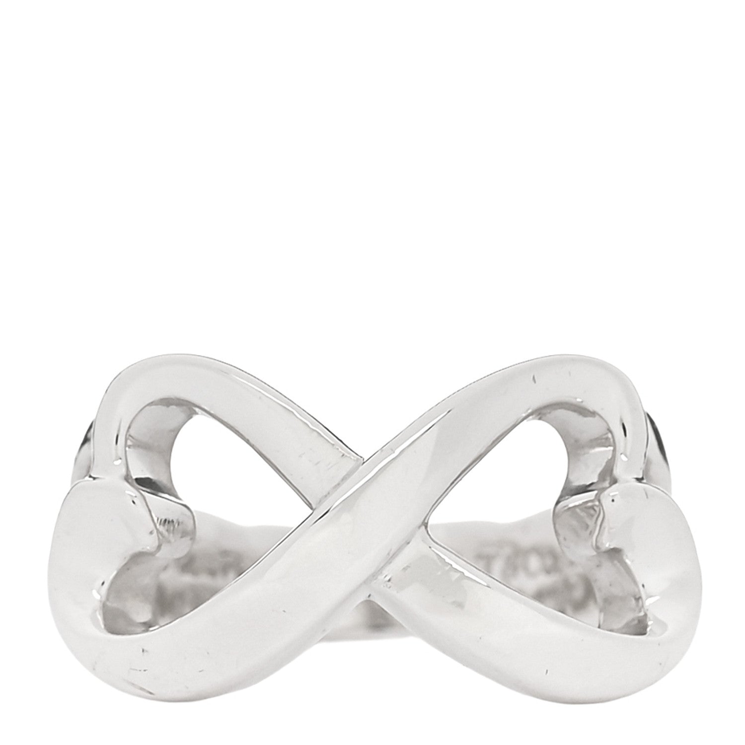 Tiffany Sterling Silver Paloma Picasso Double Loving Heart Ring 49 5 1 of 5