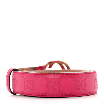 Gucci Guccissima Interlocking G Belt 85 34 Blossom 2 of 9