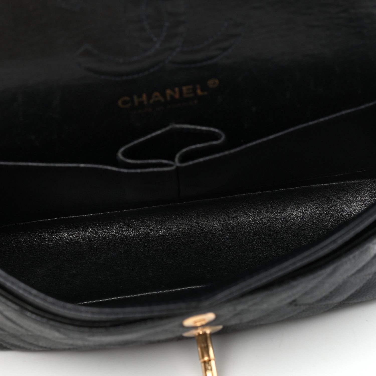 Chanel Caviar Quilted Small Double Flap Black 5 of 10