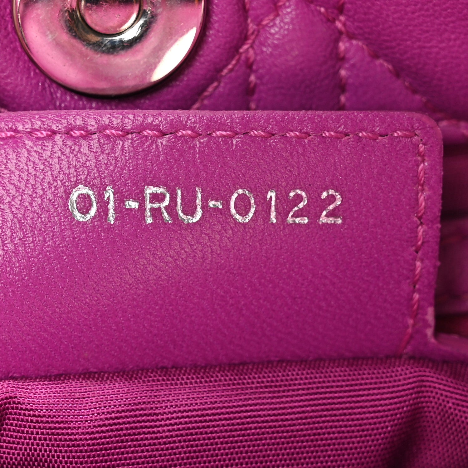 Christian Dior Lambskin Cannage Small Dior Soft Shopping Tote Rose Sorbet 7 of 10