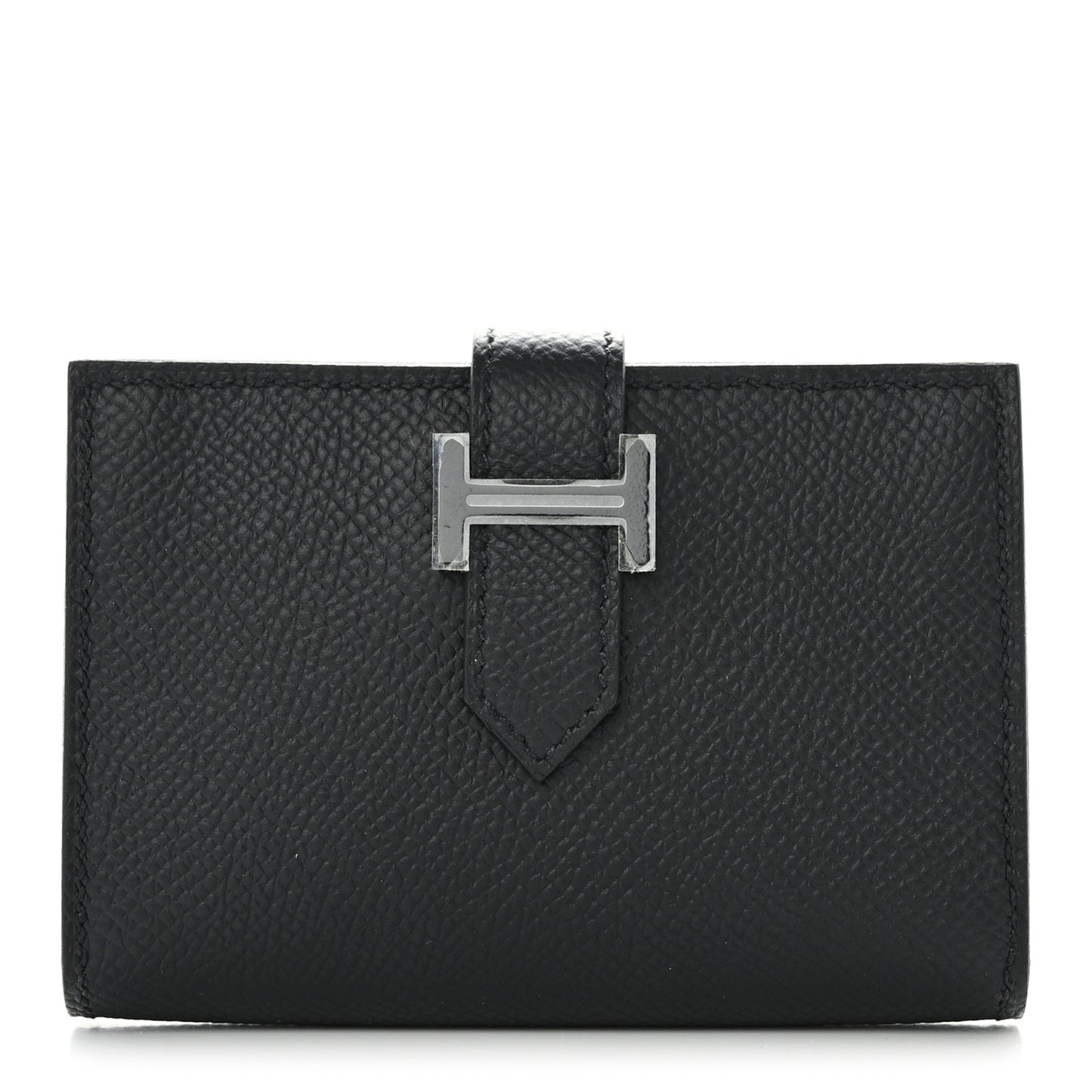 Epsom Monochrome Bearn Card Holder Wallet Black