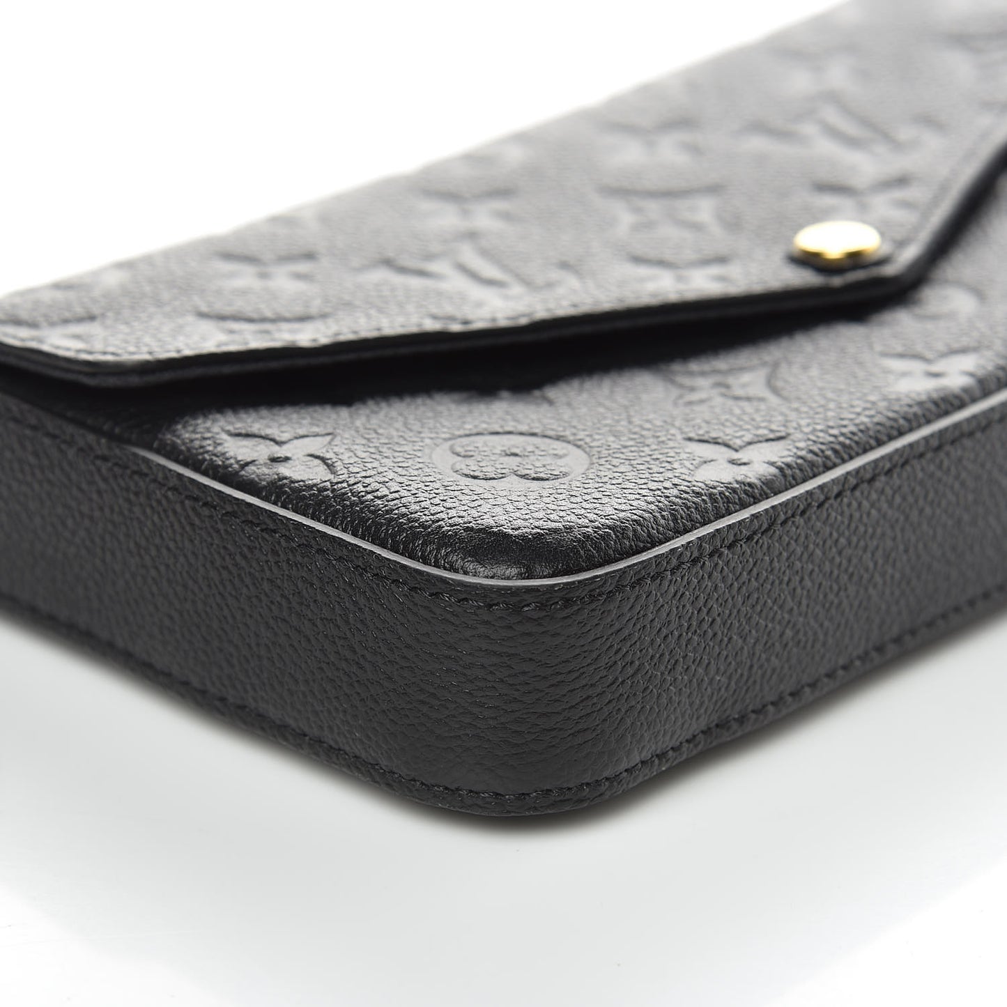 Empreinte Pochette Felicie Chain Wallet Black