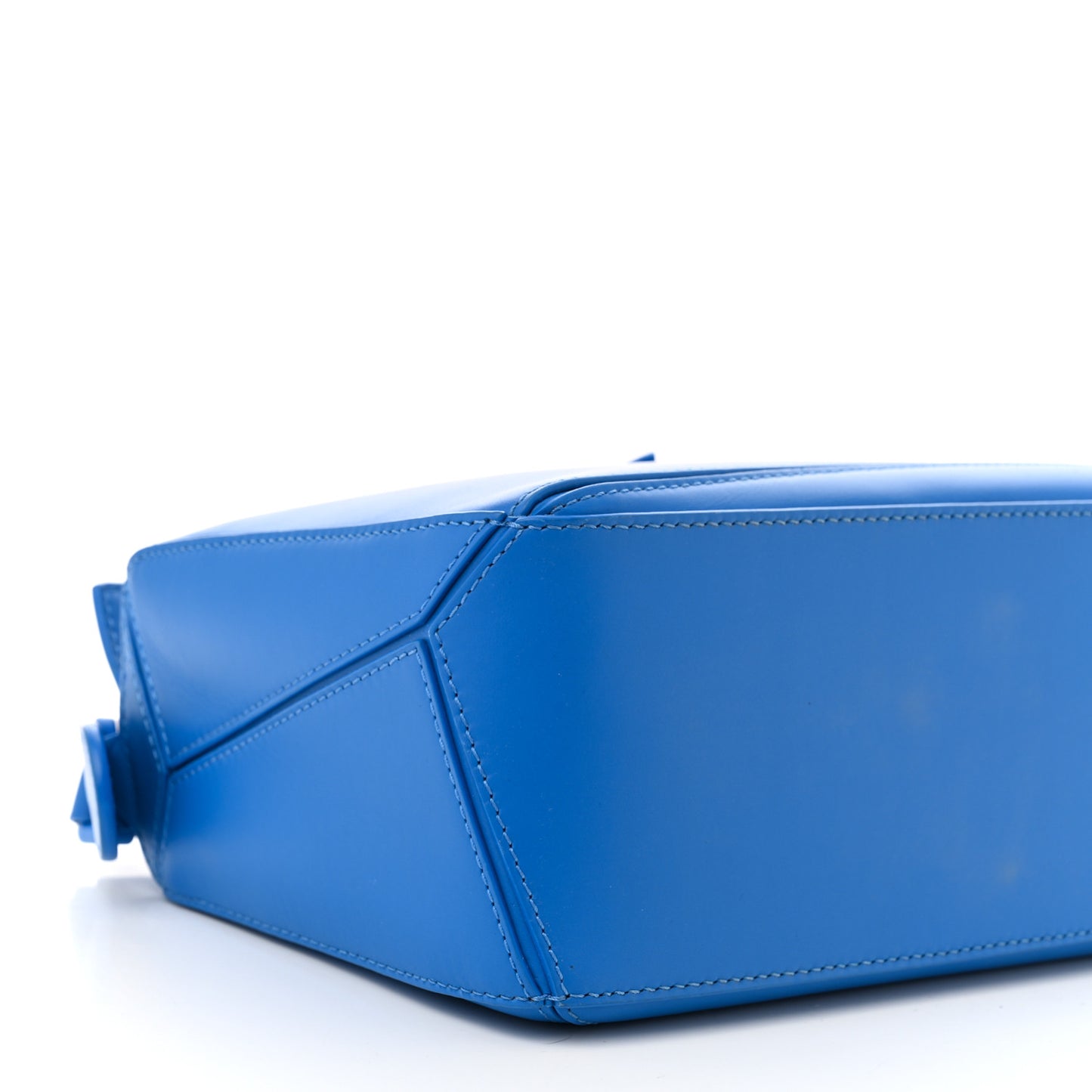 Satin Calfskin Small Puzzle Bag Scuba Blue