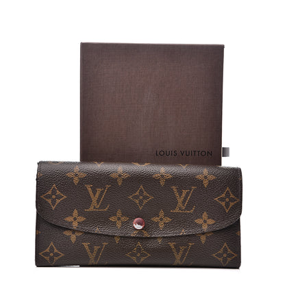 Louis Vuitton Monogram Emilie Wallet Fuchsia 16 of 16