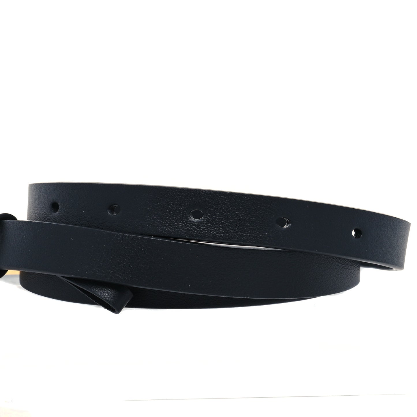 Calfskin Enamel CD Belt 75 30 Black