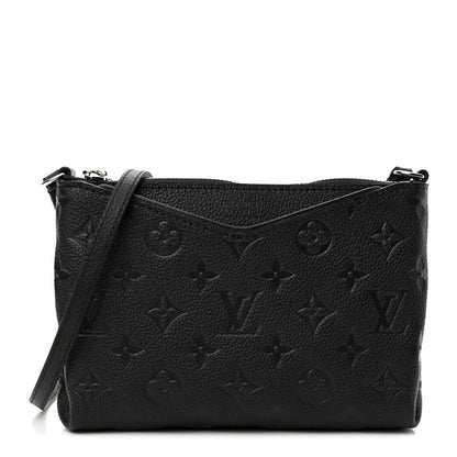 Louis Vuitton Empreinte Pallas Crossbody Black 1 of 9