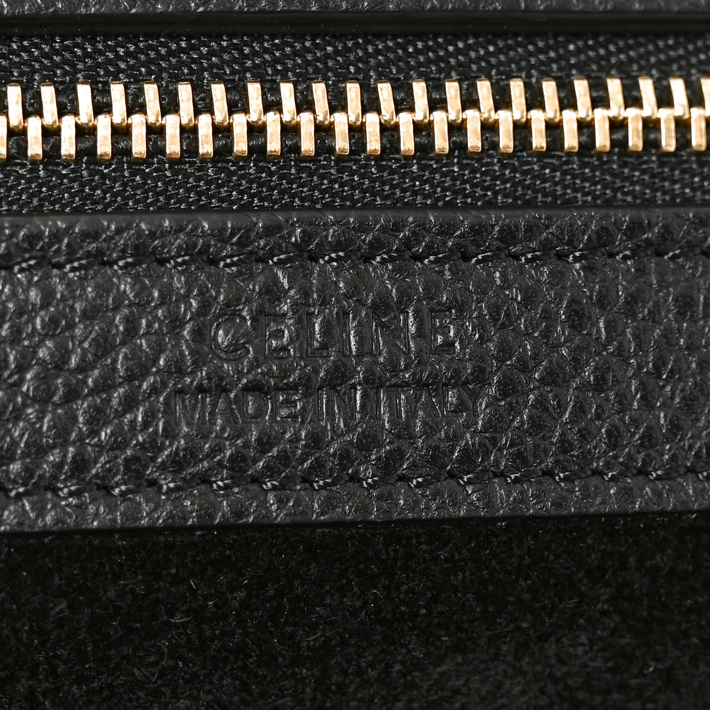 Soft Grained Calfskin Medium Belt Cabas Phantom Black