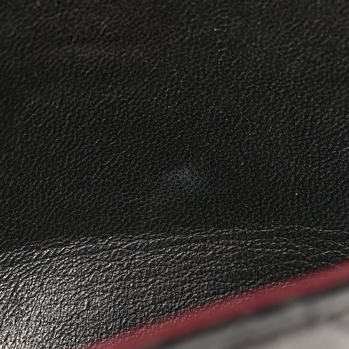 Lambskin Quilted Small Double Flap Black