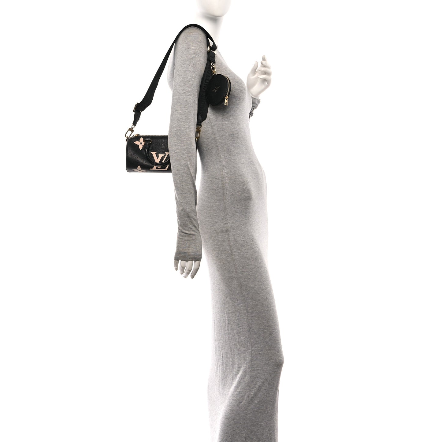 Empreinte Monogram Giant Papillon BB Black Beige