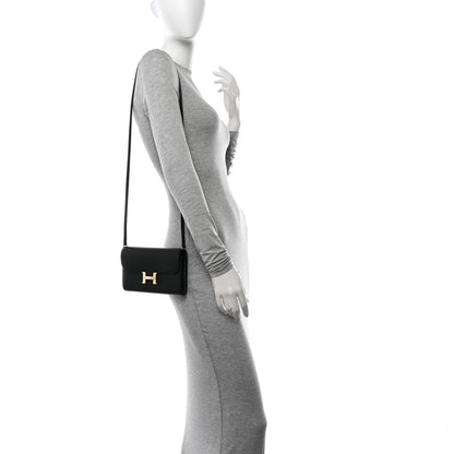 Hermes Epsom Constance Wallet To Go Black 2 of 12